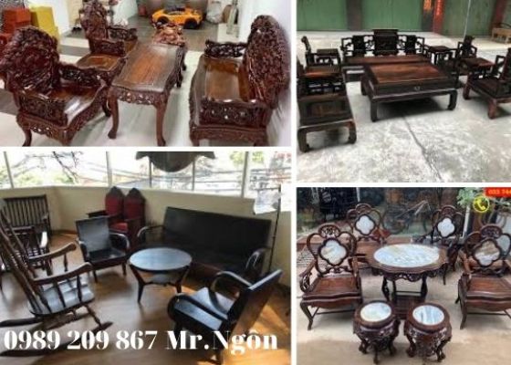 Thu mua bàn ghế gỗ cũ quận Tân Bình